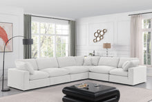 Load image into Gallery viewer, Comfy - 6 Piece Velvet Modular Corner Sectional
