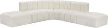 Load image into Gallery viewer, Arc - Faux Leather 6 Piece Corner Modular Sofa
