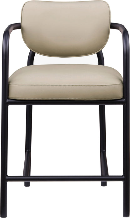 Serava - Vegan Leather Upholstered Bar Stool