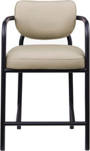 Load image into Gallery viewer, Serava - Vegan Leather Upholstered Bar Stool
