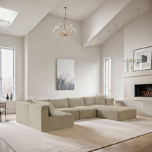 Load image into Gallery viewer, Shaggy - 6 Piece Modular U-Shaped Sectional
