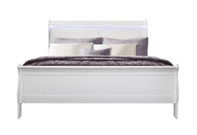 Load image into Gallery viewer, Charlie - King Bed With LED Headboard &amp; Footboard - White
