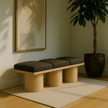 Load image into Gallery viewer, Pavilion - 3 Piece Modular Bench With Natural Base
