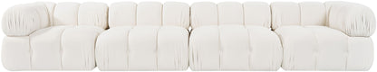 Orin - Fabric Velvet 4 Piece Modular Sofa
