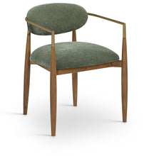 Load image into Gallery viewer, Riccio - Fabric Dining Arm Chair (Set of 2) - Walnut Frame
