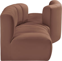 Load image into Gallery viewer, Arc - Faux Leather 4 Piece Sofa

