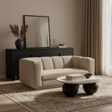 Load image into Gallery viewer, Modari - Fabric Upholstered Loveseat
