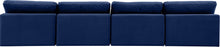 Load image into Gallery viewer, Comfy - Velvet Modular Armless Sofa 4 Seats
