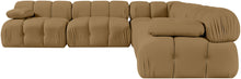 Load image into Gallery viewer, Orin - Velvet Fabric 5 Piece Modular Sectional

