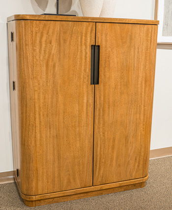 Pamaria - Bar Cabinet - Light Brown - Ego Home Furniture