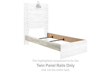 Load image into Gallery viewer, Cambeck - Twin Panel Rails - Whitewash
