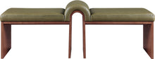 Load image into Gallery viewer, Delphine - Bench - Walnut Base
