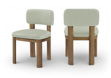 Load image into Gallery viewer, Paloma - Vegan Leather Upholstered Dining Chair (Set of 2) - Brown Frame
