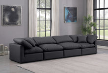 Load image into Gallery viewer, Indulge - Faux Leather 4 Seat Modular Sofa
