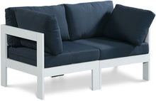 Load image into Gallery viewer, Nizuc - Outdoor Patio 2 Seat Modular Sofa With White Frame
