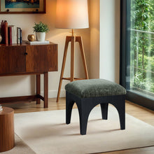 Load image into Gallery viewer, Lawson - Chenille Fabric Ottoman - Black Base
