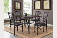 Load image into Gallery viewer, Sanford - 5 Piece Dining Table Set - Royal Mahogany
