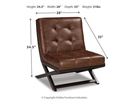 Sidewinder - Accent Chair - Brown