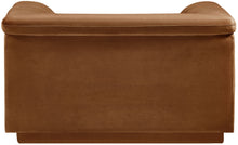 Load image into Gallery viewer, Cascade - Velvet Chair - Saddle
