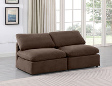 Load image into Gallery viewer, Indulge - Velvet 2 Seat Modular Armless Sofa
