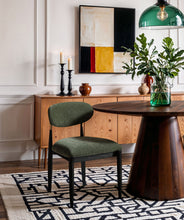 Load image into Gallery viewer, Riccio - Fabric Dining Side Chair (Set of 2) - Black And Gold Frame
