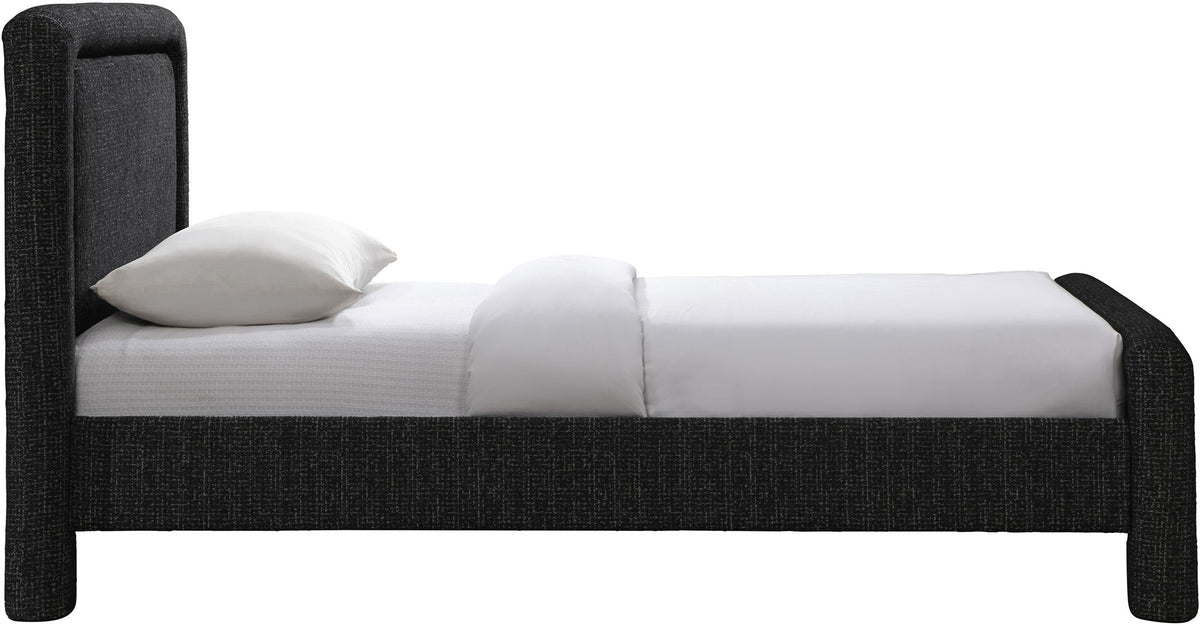 Baylor - Fabric With Interwoven Chenille Upholstered Bed
