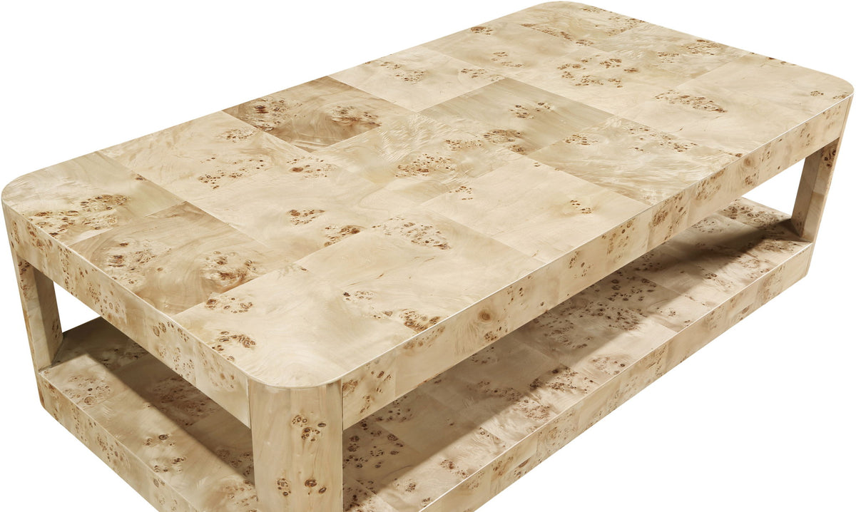 Reeves - Burl Wood Table