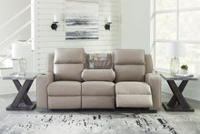 Load image into Gallery viewer, Lavenhorne Reclining Sofa with Drop Down Table

