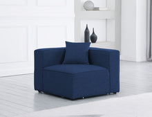 Load image into Gallery viewer, Cube - Linen Corner Chair
