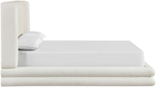 Load image into Gallery viewer, Chandra - Linen Textured Fabric Upholstered Bed
