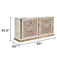 Load image into Gallery viewer, Omari - 6 Drawer Dresser - Beige
