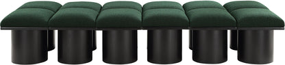 Pavilion - 12 Piece Modular Bench With Black Base