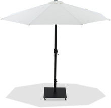 Load image into Gallery viewer, Fiji - Aluminum Patio Umbrella With Square Black Base

