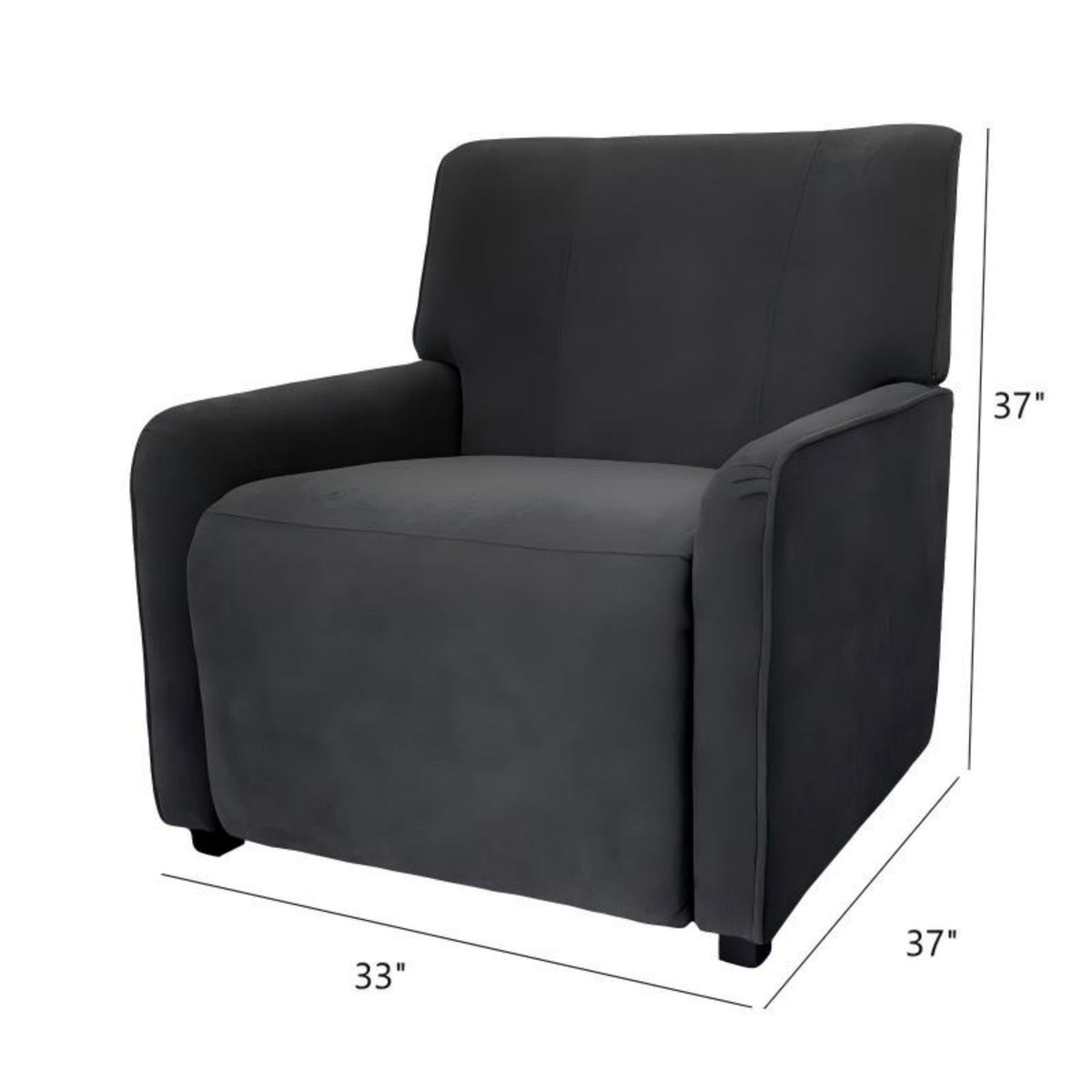 Stylish Recliner Chair - Gray - Ego Home Furniture