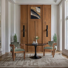 Load image into Gallery viewer, Sacha - Velvet Dining Chair With Brown Base (Set of 2)
