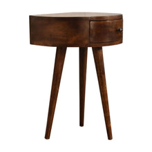 Load image into Gallery viewer, Semi Circle Nightstand - Chestnut
