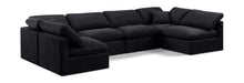 Load image into Gallery viewer, Indulge - Velvet 6 Piece Modular U-Shaped Sectional
