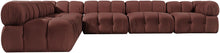 Load image into Gallery viewer, Orin - Velvet 6 Piece Modular L-Shaped Sectional
