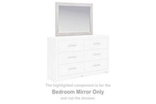 Load image into Gallery viewer, Cayboni - Bedroom Mirror - Whitewash
