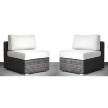 Load image into Gallery viewer, Seating Set With Cushions Handcrafted Wicker Design
