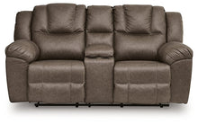 Load image into Gallery viewer, Lowilla Reclining Loveseat with Console
