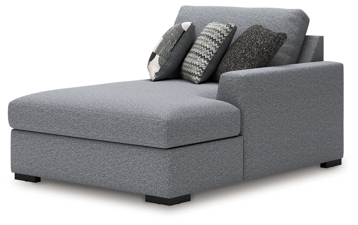 Bealton - RAF Corner Chaise - Salt And Pepper
