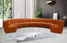 Load image into Gallery viewer, Infinity - 9 Piece Velvet Modular Sectional
