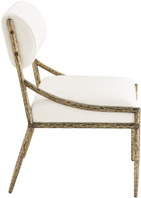 Load image into Gallery viewer, Bastille - Upholstered Dining Side Chair (Set of 2) - Brass Frame
