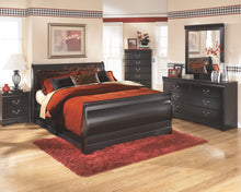 Load image into Gallery viewer, Huey Vineyard - Two Drawer Night Stand - Black
