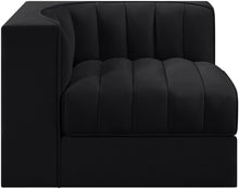 Load image into Gallery viewer, Rummi - Velvet Performance Fabric Upholstered Modular Corner Chair
