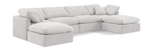 Load image into Gallery viewer, Indulge - Velvet 6 Piece Modular Double Chaise Sectional
