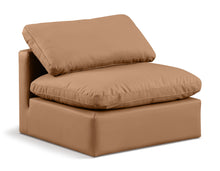 Load image into Gallery viewer, Indulge - Faux Leather Armless Chair
