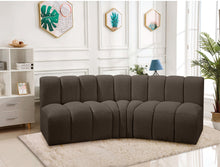 Load image into Gallery viewer, Arc - Boucle Fabric 3 Piece Modular Corner Sofa
