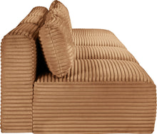 Load image into Gallery viewer, Shaggy - Fabric 4 Seat Modular Armless Sofa
